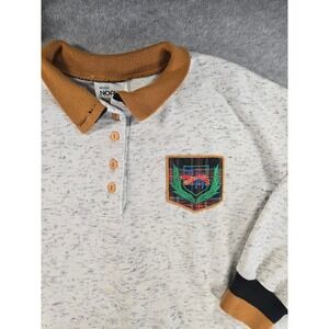 Vintage Mister Noah Plus 40/20W Sporting Club Crewneck Crest Plaid 90s Preppy